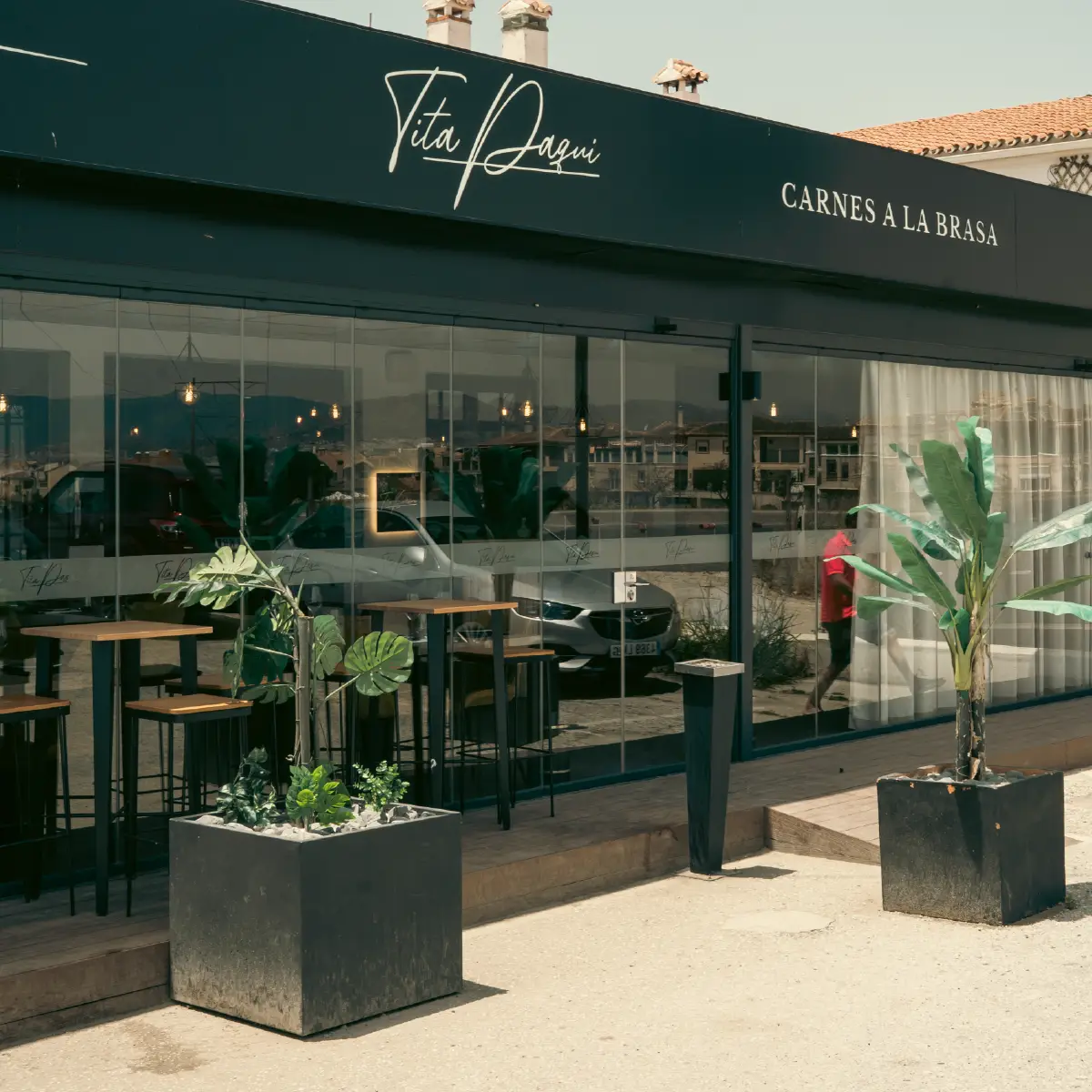 Fachada de Asador Tita Paqui en Malaga